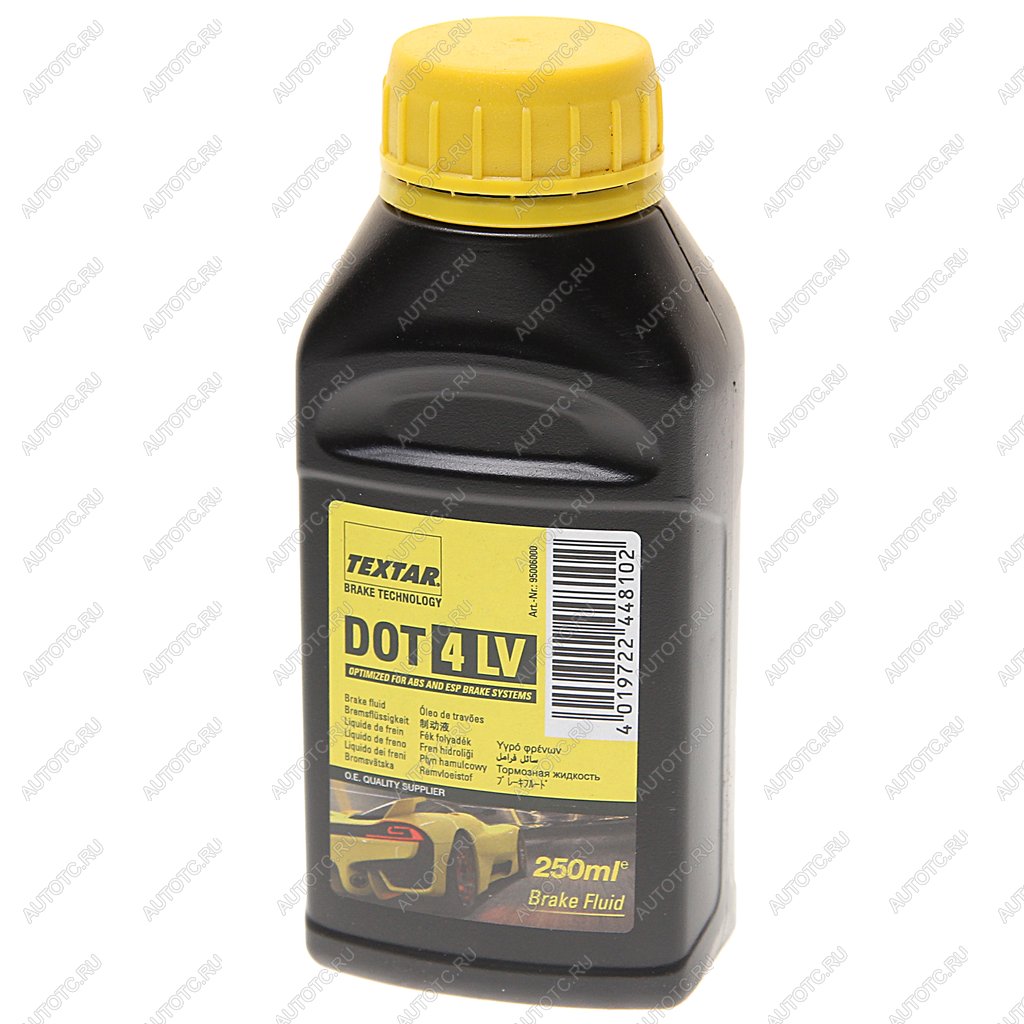 329 р. Жидкость тормозная DOT-4 0.25л TEXTAR TEXTAR 95006000  с доставкой в г. Майкоп