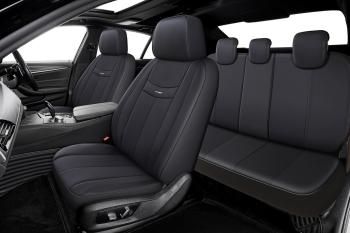 4 399 р. Авточехлы универсальные экокожа черные (11 предм.) Amulet PREMIER PREMIER amt1000  с доставкой в г. Майкоп. Увеличить фотографию 1