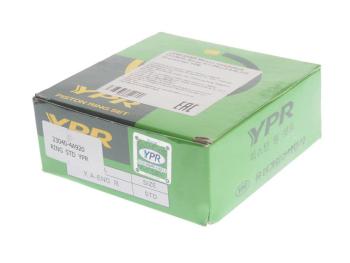 7 199 р. Кольца поршневые HYUNDAI Starex H-1 (04-) (2.5-A) d+0.00 комплект YPR YPR 23040-4a920  с доставкой в г. Майкоп. Увеличить фотографию 2