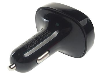 1 349 р. Устройство зарядное в прикуриватель с трансмиттером (bluetooth,hands free) черное XO XO bcc03 black  с доставкой в г. Майкоп. Увеличить фотографию 2