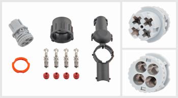 1 249 р. Разъем MAN электрический (4-х контактный (2х2)) TE PARTS TE PARTS 7810183  с доставкой в г. Майкоп. Увеличить фотографию 1