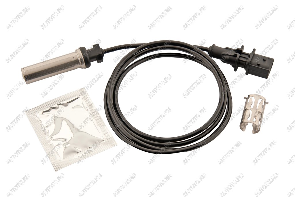 4 899 р. Датчик АБС MERCEDES Actros задний левый прямой L=1450мм (смазка и втулка) TE PARTS TE PARTS 10312397  с доставкой в г. Майкоп