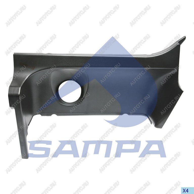799 р. Подножка SCANIA 6,R series верхняя левая SAMPA SAMPA 18400368n  с доставкой в г. Майкоп