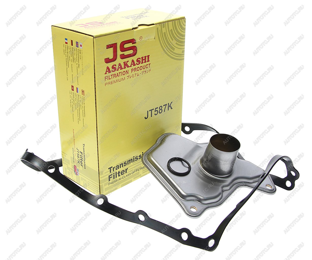 4 999 р. Фильтр масляный АКПП NISSAN Juke (11-) (с прокладкой) JS ASAKASHI JS ASAKASHI jt587k  с доставкой в г. Майкоп
