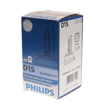 9 199 р. Лампа ксеноновая D1S 35W PK32d-2 5000К Xenon White Vision Gen2 PHILIPS PHILIPS 85415whv2c1  с доставкой в г. Майкоп. Увеличить фотографию 3