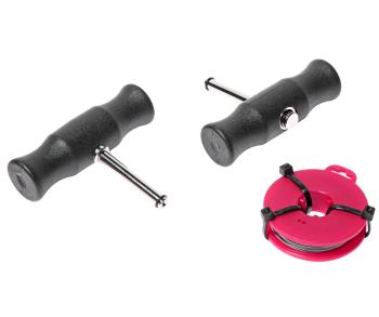 3 579 р. Струна для срезания уплотнителей 0.75 L=1.8м с держателями JTC JTC TOOLS CO., LTD jtc-2522  с доставкой в г. Майкоп. Увеличить фотографию 1