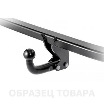 Фаркоп (съемное крепление шара под американский квадрат) DZK Toyota Land Cruiser 200 1-ый рестайлинг (2012-2015) (стальной, шар Е)