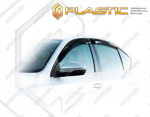 1 999 р. Ветровики дверейClassic полупрозрачныйSkodaOctavia 2013–2016Chrome molding=120,  2010030309231  с доставкой в г. Майкоп