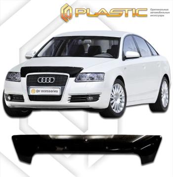1 999 р. Дефлектор капотаClassic черныйAudiA6 2005-2011  2010010103484  с доставкой в г. Майкоп. Увеличить фотографию 1