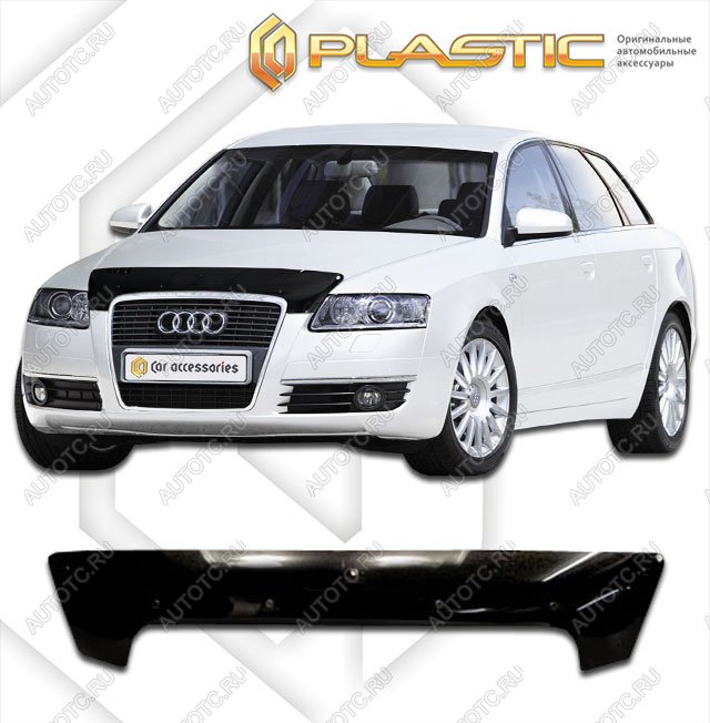 1 999 р. Дефлектор капотаClassic черныйAudiA6 универсал2005-20114F5  2010010111854  с доставкой в г. Майкоп