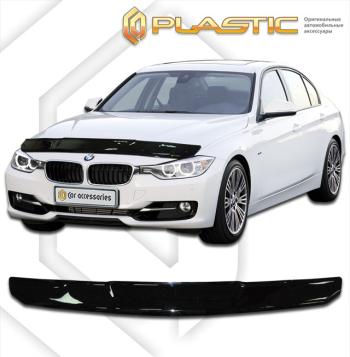 2 099 р. Дефлектор капотаClassic черныйBMW3 Series 2011 - 2018F30  2010010110376  с доставкой в г. Майкоп. Увеличить фотографию 1