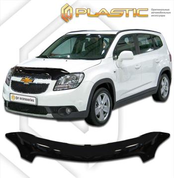 2 299 р. Дефлектор капотаClassic черныйChevroletOrlando 2011–н.в.  2010010106355  с доставкой в г. Майкоп. Увеличить фотографию 1