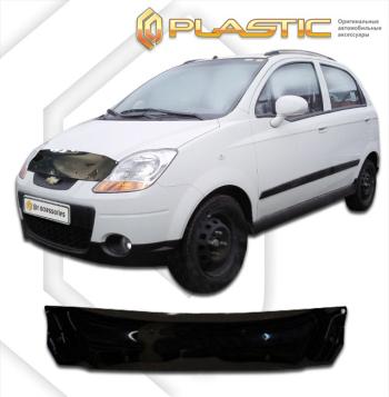 1 959 р. Дефлектор капотаClassic черныйChevroletSpark 2005-2009  2010010101770  с доставкой в г. Майкоп. Увеличить фотографию 1