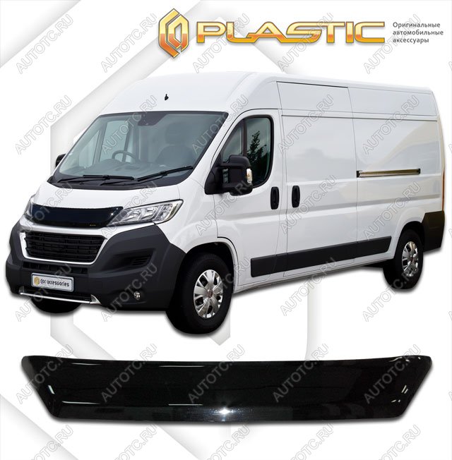 1 999 р. Дефлектор капотаClassic черныйFiatDucato 2014–н.в.  2010010110406  с доставкой в г. Майкоп