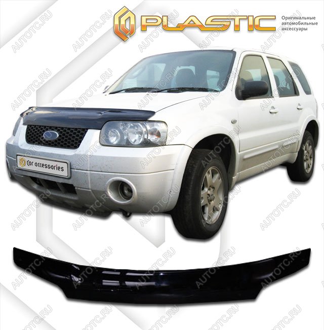 2 199 р. Дефлектор капотаClassic черныйFordEscape 2000-2007  2010010104238  с доставкой в г. Майкоп