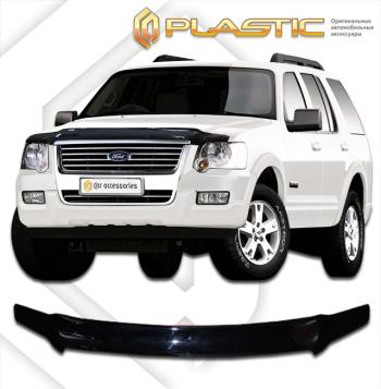 2 199 р. Дефлектор капотаClassic черныйFordExplorer 2005-2010  2010010103460  с доставкой в г. Майкоп. Увеличить фотографию 1