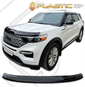 2 079 р. Дефлектор капотаClassic черныйFordExplorer VI поколение, джипsuv 5 дв., рынок США 2019 - н.в.U625  2010010118143  с доставкой в г. Майкоп. Увеличить фотографию 1