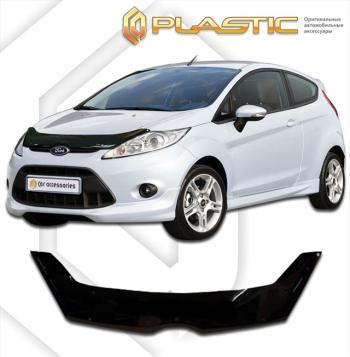 2 099 р. Дефлектор капотаClassic черныйFordFiesta 2008–2012  2010010103156  с доставкой в г. Майкоп. Увеличить фотографию 1