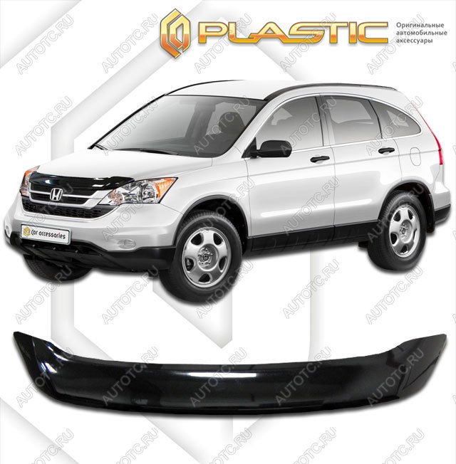 1 999 р. Дефлектор капотаClassic черныйHondaCR-V 2009-2012  2010010107550  с доставкой в г. Майкоп
