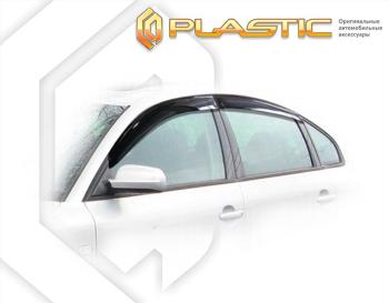 2 259 р. Ветровики дверейClassic полупрозрачныйVolkswagenPassat 2001-2005B-5Chrome molding=120,  2010030303451  с доставкой в г. Майкоп. Увеличить фотографию 1