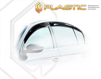 2 199 р. Ветровики дверейClassic полупрозрачныйVolkswagenPassat седан2011–2014Chrome molding=120,  2010030306650  с доставкой в г. Майкоп. Увеличить фотографию 1