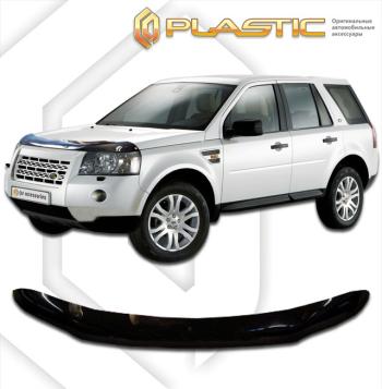 2 199 р. Дефлектор капотаClassic черныйLand RoverFreelander II2006–2012  2010010102968  с доставкой в г. Майкоп. Увеличить фотографию 1