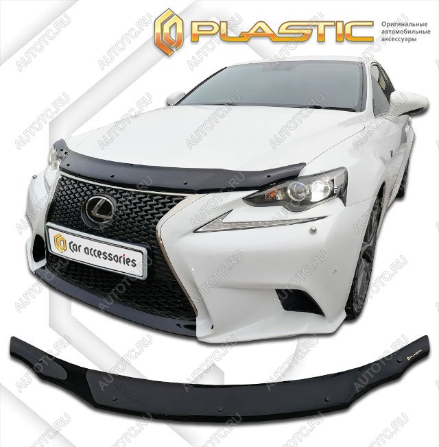 1 999 р. Дефлектор капотаClassic черныйLexusIS 2013-2020AVE30, AVE35  2010010115760  с доставкой в г. Майкоп