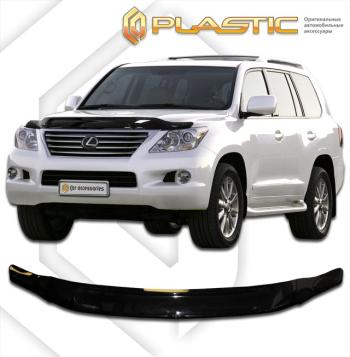 2 199 р. Дефлектор капотаClassic черныйLexusLX 5702008–2015  2010010102944  с доставкой в г. Майкоп. Увеличить фотографию 1