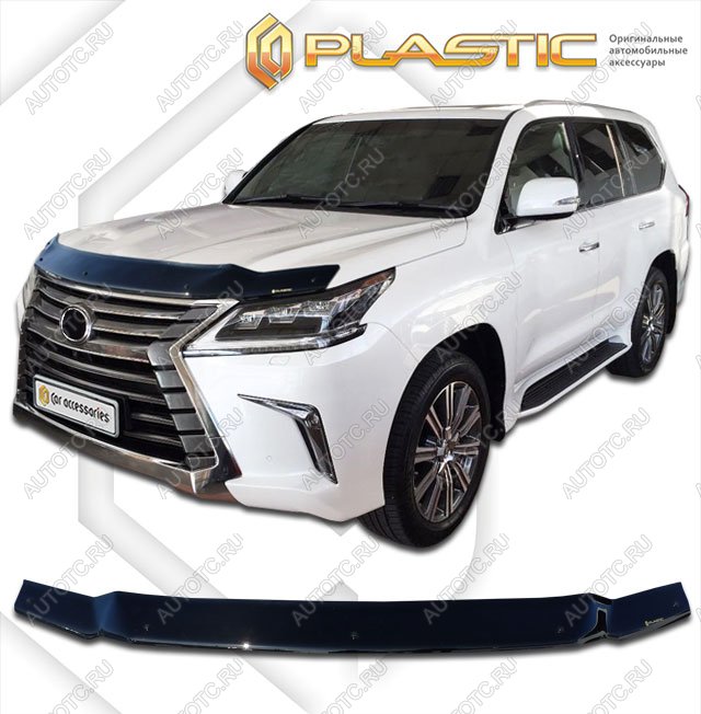 2 199 р. Дефлектор капотаClassic черныйLexusLX 5702016–2022URJ201  2010010112455  с доставкой в г. Майкоп