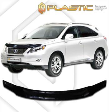 2 099 р. Дефлектор капотаClassic черныйLexusRX 2009-2015  2010010105013  с доставкой в г. Майкоп. Увеличить фотографию 1