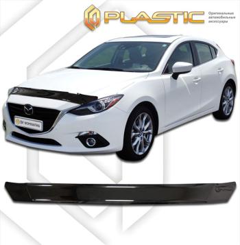 1 999 р. Дефлектор капотаClassic черныйMazda3 хэтчбэк2013–2019BM  2010010109585  с доставкой в г. Майкоп. Увеличить фотографию 1