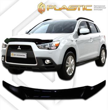 1 999 р. Дефлектор капотаClassic черныйMitsubishiASX 2010–н.в.  2010010105204  с доставкой в г. Майкоп. Увеличить фотографию 1