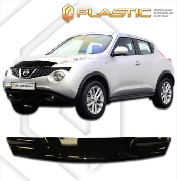 1 959 р. Дефлектор капотаClassic черныйNissanJuke 2010-2018  2010010107062  с доставкой в г. Майкоп. Увеличить фотографию 1