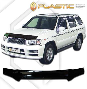 2 199 р. Дефлектор капотаClassic черныйNissanTerrano 2002TR50  2010010105419  с доставкой в г. Майкоп. Увеличить фотографию 1