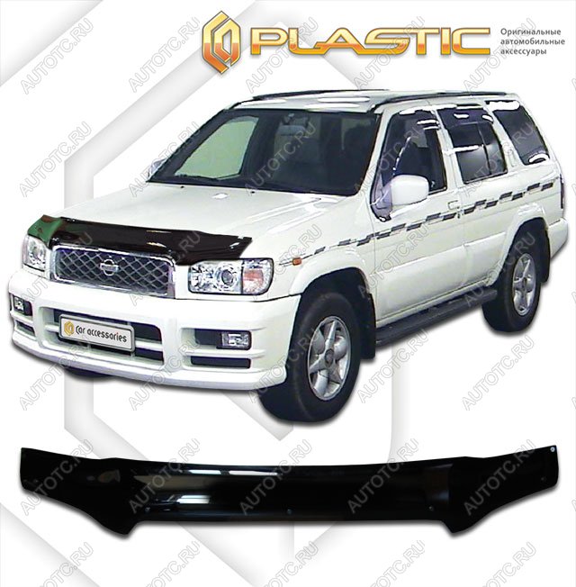 2 199 р. Дефлектор капотаClassic черныйNissanTerrano 2002TR50  2010010105419  с доставкой в г. Майкоп