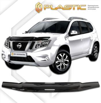 2 199 р. Дефлектор капотаClassic черныйNissanTerrano 2013–н.в.   2010010109769  с доставкой в г. Майкоп. Увеличить фотографию 1