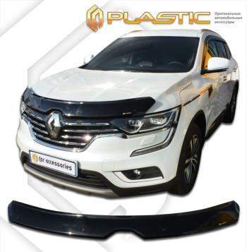 2 199 р. Дефлектор капотаClassic черныйRenaultKoleos 2016–н.в. NZG  2010010112851  с доставкой в г. Майкоп. Увеличить фотографию 1