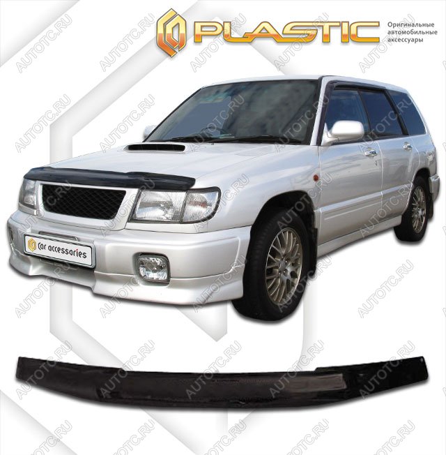1 999 р. Дефлектор капотаClassic черныйSubaruForester 1997-2000SF5, SF9  2010010100094  с доставкой в г. Майкоп