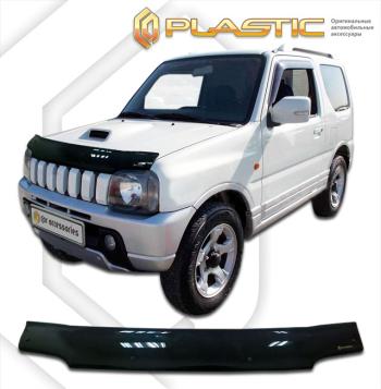1 999 р. Дефлектор капотаClassic черныйSuzukiJimny 2002-2012правый руль JB23W   2010010113162  с доставкой в г. Майкоп. Увеличить фотографию 1