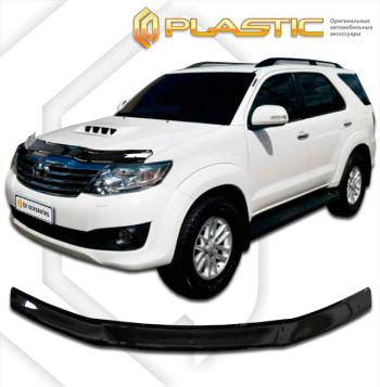 1 999 р. Дефлектор капотаClassic черныйToyotaFortuner 2012–2015  2010010108687  с доставкой в г. Майкоп. Увеличить фотографию 1