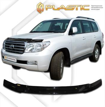 2 099 р. Дефлектор капотаClassic черныйToyotaLand Cruiser 2002008-2012  2010010102739  с доставкой в г. Майкоп. Увеличить фотографию 1