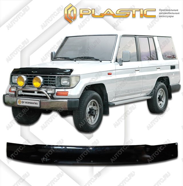 2 099 р. Дефлектор капотаClassic черныйToyotaLand Cruiser 199270  2010010105655  с доставкой в г. Майкоп