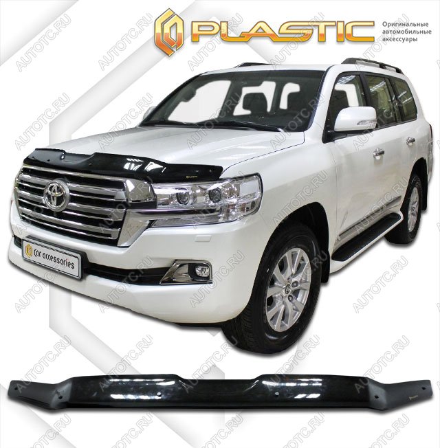 2 199 р. Дефлектор капотаClassic черныйToyotaLand Cruiser 2002015–2021  2010010111823  с доставкой в г. Майкоп