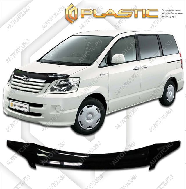 2 379 р. Дефлектор капотаClassic черныйToyotaNoah 2001-2007R60G, R65G  2010010102562  с доставкой в г. Майкоп