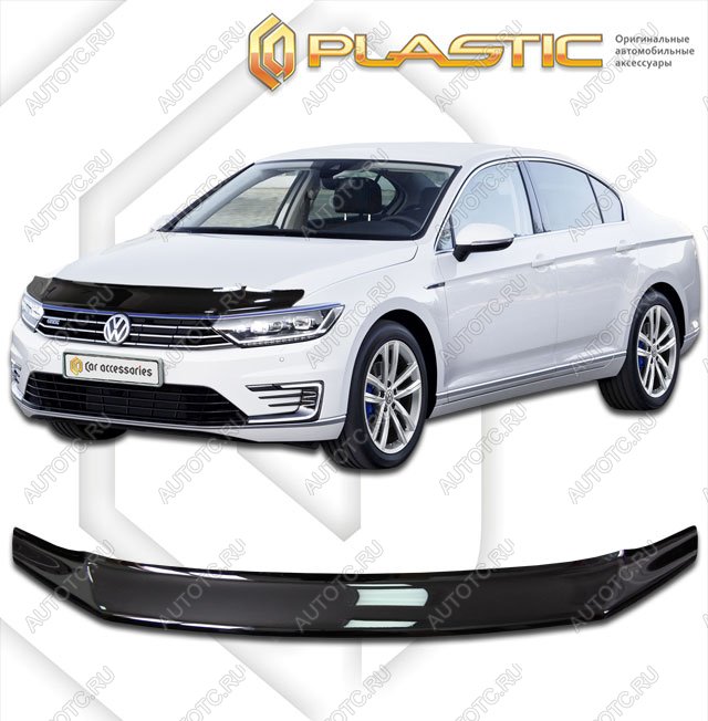 2 099 р. Дефлектор капотаClassic черныйVolkswagenPassat VIII поколение, VIII поколение рестайлинг, седан2014–н.в.3G2  2010010111533  с доставкой в г. Майкоп