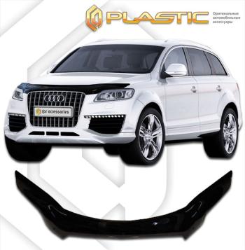 2 499 р. Дефлектор капота (exclusive)Classic черныйAudiQ7 2005–2015  2010060101638  с доставкой в г. Майкоп. Увеличить фотографию 1