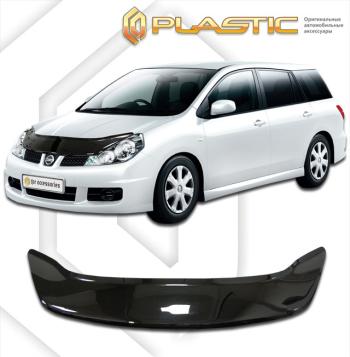2 379 р. Дефлектор капота (exclusive)Classic черныйNissanAD 2006–2016Y12  2010060109481  с доставкой в г. Майкоп. Увеличить фотографию 1