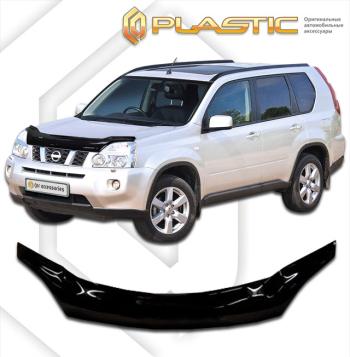 2 499 р. Дефлектор капота (exclusive)Classic черныйNissanX-Trail 2011–2015T31  2010060109474  с доставкой в г. Майкоп. Увеличить фотографию 1