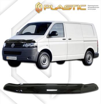 2 799 р. Дефлектор капота (exclusive)Classic черныйVolkswagenCaravelle 2010–2015   2010060110883  с доставкой в г. Майкоп. Увеличить фотографию 1