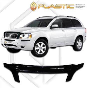 2 499 р. Дефлектор капота (exclusive)Classic черныйVolvoXC90 JeepSUV 5 doors2004-2014  2010060103212  с доставкой в г. Майкоп. Увеличить фотографию 1